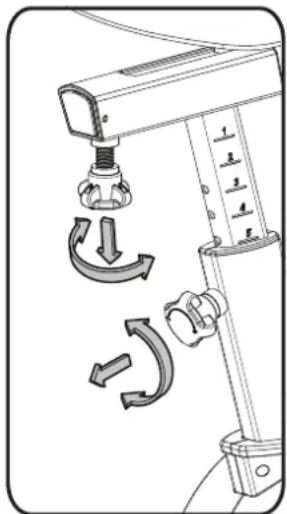 Schwinn Airdyne AD8 - Regolazione del sedile - 3