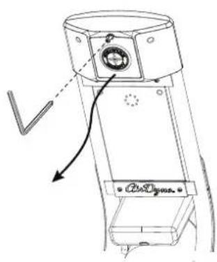 Schwinn Airdyne AD8 - 更換控制面板電池 - 2