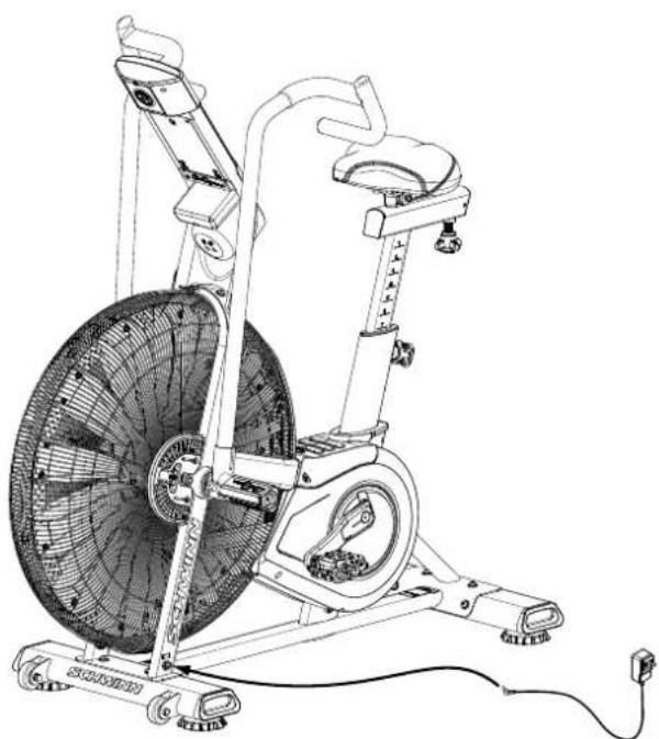 Schwinn Airdyne AD8 - OPTIONALER NETZADAPTER - 1