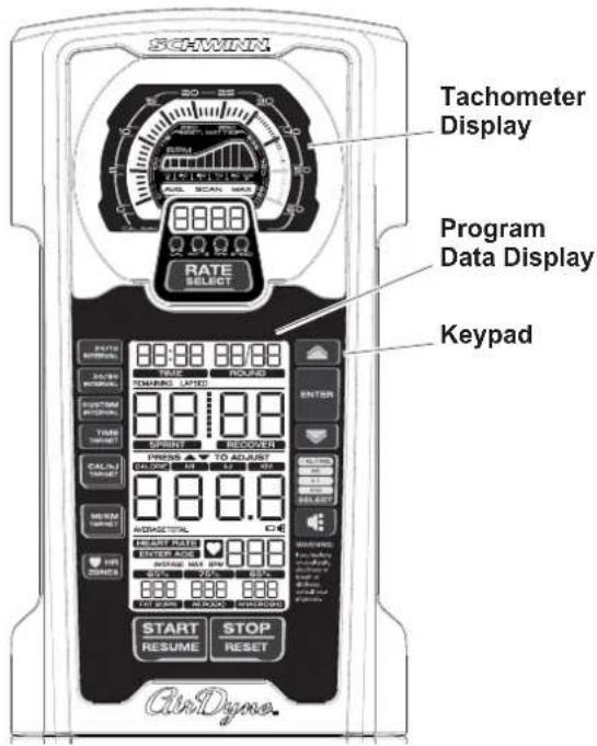 Schwinn Airdyne AD8 - Programs - 1