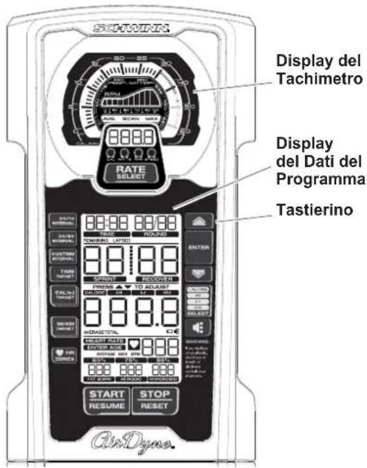 Schwinn Airdyne AD8 - Programmi - 1