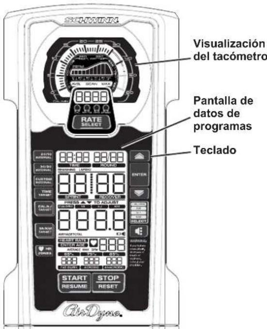 Schwinn Airdyne AD8 - Programas - 1