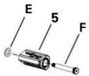 Schwinn Airdyne AD8 - 安裝腳踏柱和硬體，並將腳踏安裝至底座組件上 - 2