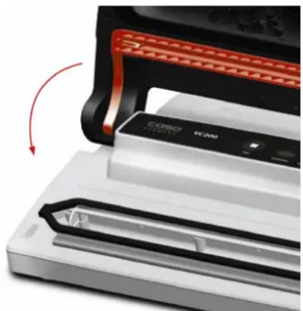 CASO VC250 - Rangement de votre apparéil d'emballage sous vide: - 1