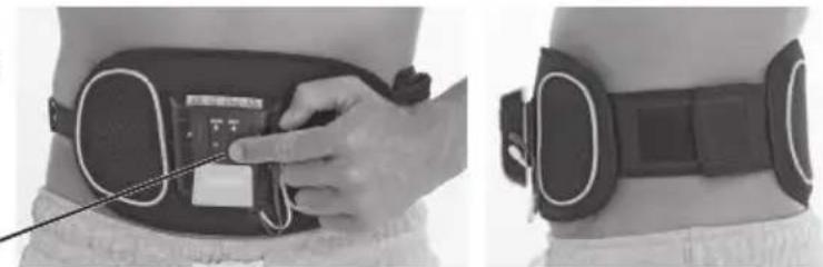 BEURER EM 39 - Where must the belt only be used: - 1