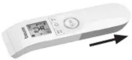 BEURER FT 95 - Batterien wechseln - 1