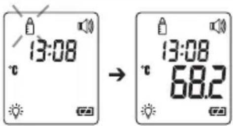 BEURER FT 95 - Mode température d'objet - 1