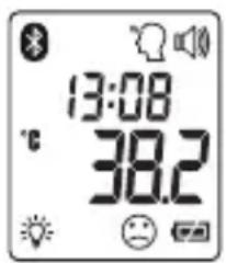 BEURER FT 95 - Pomiar temperatury na czole - 6