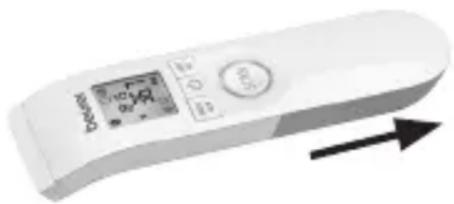 BEURER FT 95 - Sostituzione delle batterie - 1