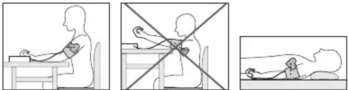 BEURER BM 54 - Adopting the correct posture - 1