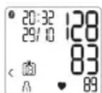 BEURER BM 54 - Taking a blood pressure measurement - 1