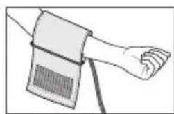 BEURER BM 54 - Colocar el brazalete - 1