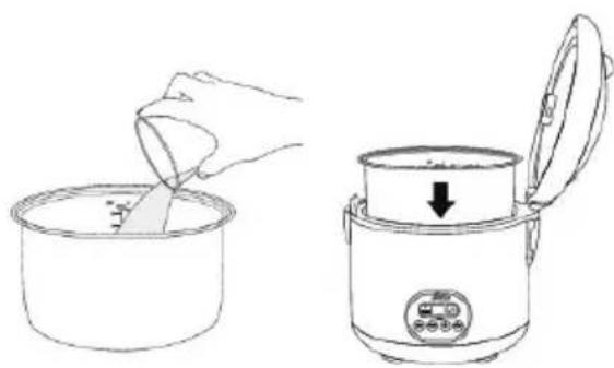 Solis Rice Cooker Duo Program 817 - Please proceed as follows: - 1