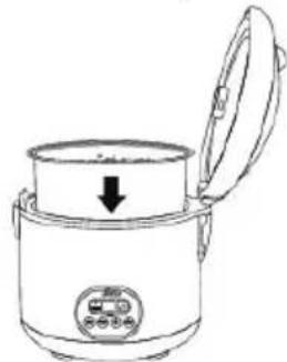 Solis Rice Cooker Duo Program 817 - Si prega di procedere come segue: - 2
