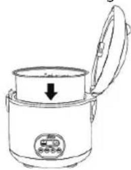 Solis Rice Cooker Duo Program 817 - Gehen Sieittewie folgtvor: - 2