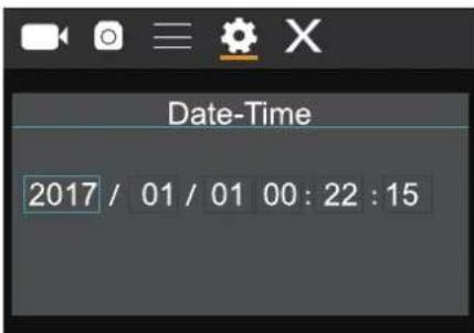 SALORA ACP550 - setting date and time - 2
