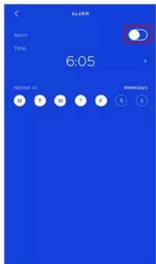 WITHINGS Pulse HR - Désactiver l'alarme - 2