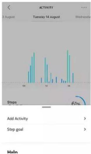 WITHINGS Pulse HR - Touchez Objectif de pas. - 1