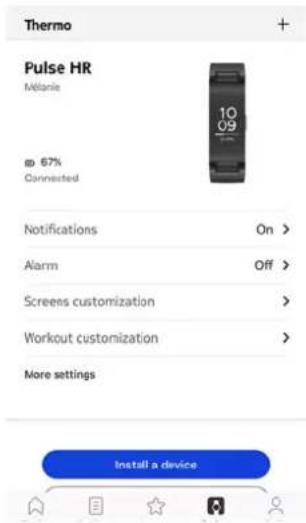 WITHINGS Pulse HR - Veuillez synchroniser votre Pulse HR avant demettre à jour la version logicielle. Faute de quoi, vous risquez de perdre vos données. - 1