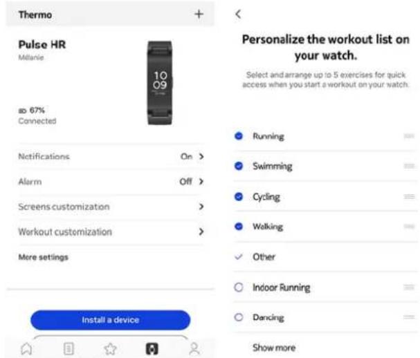WITHINGS Pulse HR - Touchez Personnalisation des entrainements. - 1