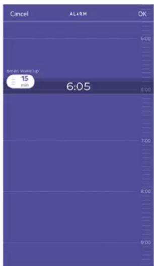 WITHINGS Pulse HR - Activer l'alarme - 2