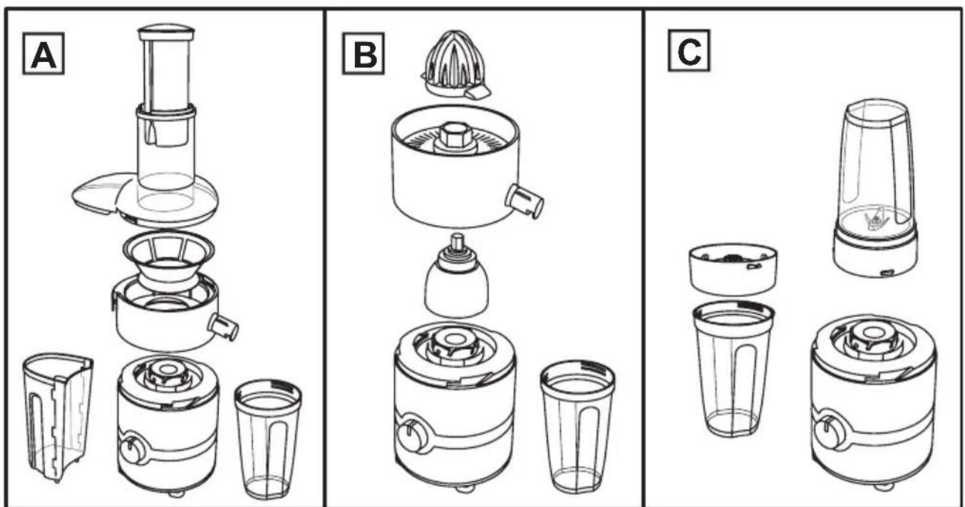 RUSSELL HOBBS 3 in 1 Ultimate Juicer - 2