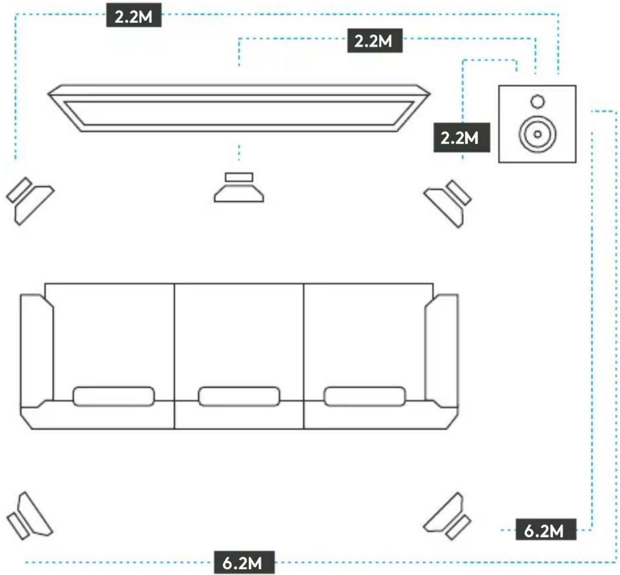 LOGITECH Z607 - Avanti/sintonizzazione+: - 1