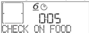 WHIRLPOOL W7 OM4 4S1 P WH - PAUSE COOKING / TURN OR CHECK FOOD - 2
