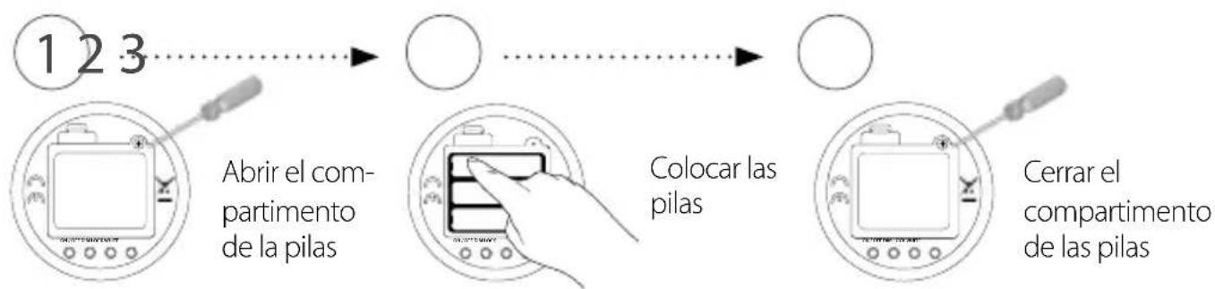 Reer Starlino 52100 - Colocación de las pilas - 1