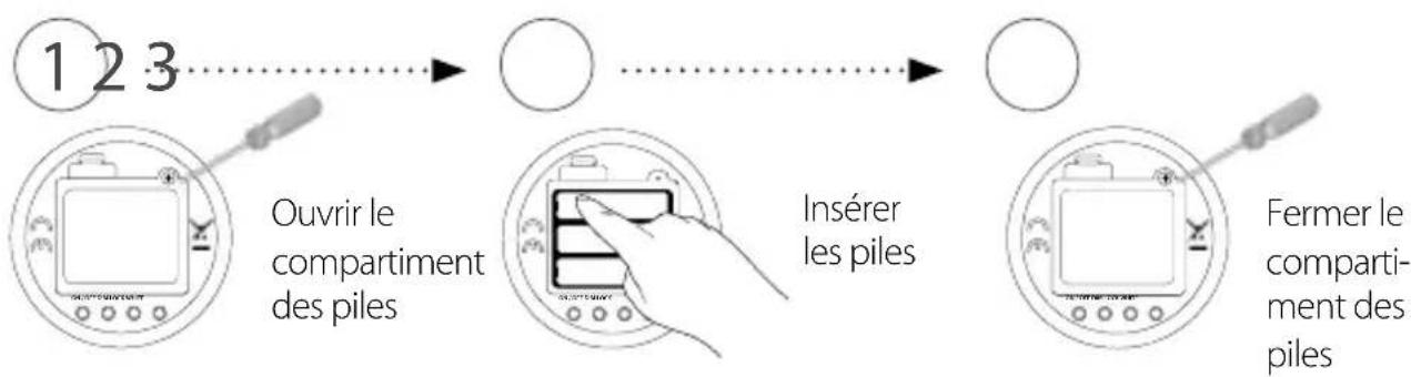 Reer Starlino 52100 - Insérer les piles - 1
