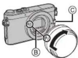 PANASONIC Lumix G 14mm f2.5 II ASPH. - Das Objektiv aufsetzen - 2