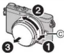 PANASONIC Lumix G 14mm f2.5 II ASPH. - Attaching/Detaching the Lens - 2