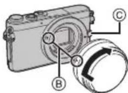 PANASONIC Lumix G 14mm f2.5 II ASPH. - Attaching/Detaching the Lens - 3