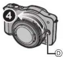 PANASONIC Lumix G X Vario PZ 1442mm f3.55.6 - 安裝 /取下鏡頭 - 3