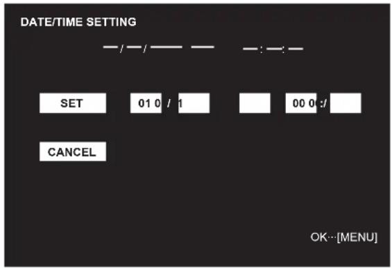 SHARP PNV602A - ■Date/time setting - 1
