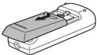 SHARP PNV602A - Установка батареек - 1