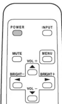 SHARP PNV602A - Mise sous/hors tension - 1