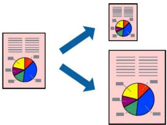 EPSON EP50V - 用紙サイズに合わせて印刷する - 1