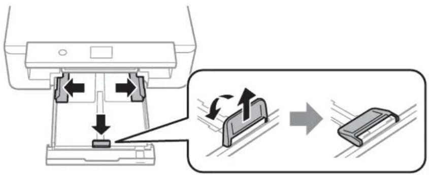 EPSON EP50V - A4サイズより長い用紙をセットする - 3
