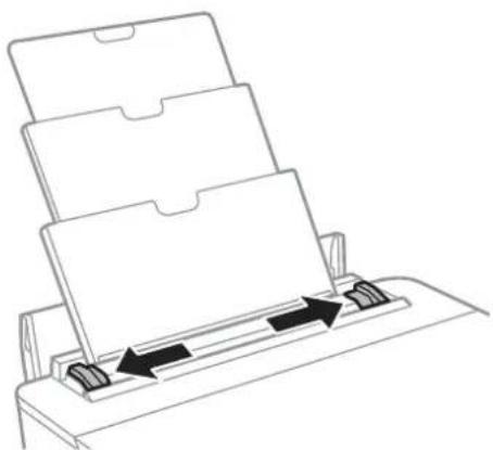 EPSON EP50V - 背面トレイに印刷用紙をセットする - 2