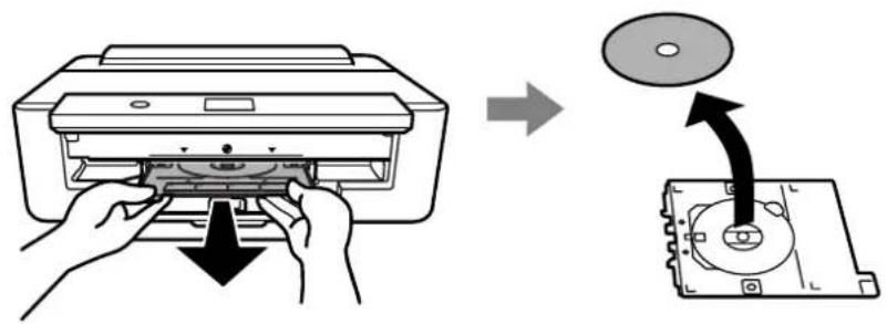 EPSON EP50V - ディスクを取り出す - 1