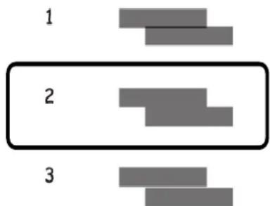 EPSON EP50V - プリントヘッドの位置を調整する - 操作パネル - 2