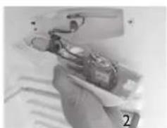 BAUKNECHT KV 185 - Remplacement de la LED : - 3