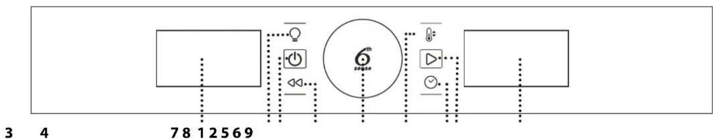 WHIRLPOOL AKZ9 6220 WH - PANEL DE CONTROL - 1