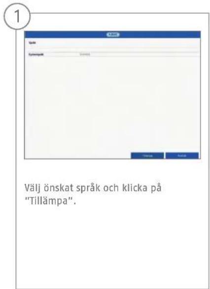 ABUS TVVR36400 - PROGRAMVARUINSTÄLLNINGAR - 1