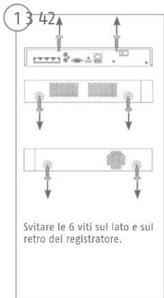 ABUS TVVR36400 - INSTALLAZIONE DELL'HARDWARE - 2