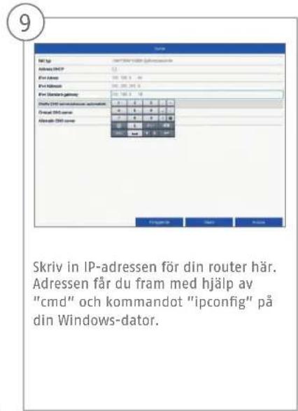 ABUS TVVR36400 - PROGRAMVARUINSTÄLLNINGAR - 10