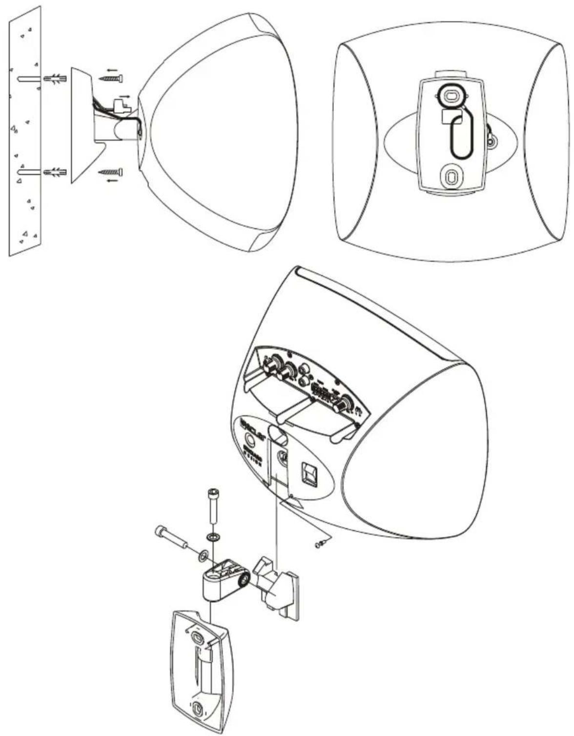 Ecler AUDEO 106 - UBICACIÓN, MONTAJE Y PUESTA EN MARCHA - 1
