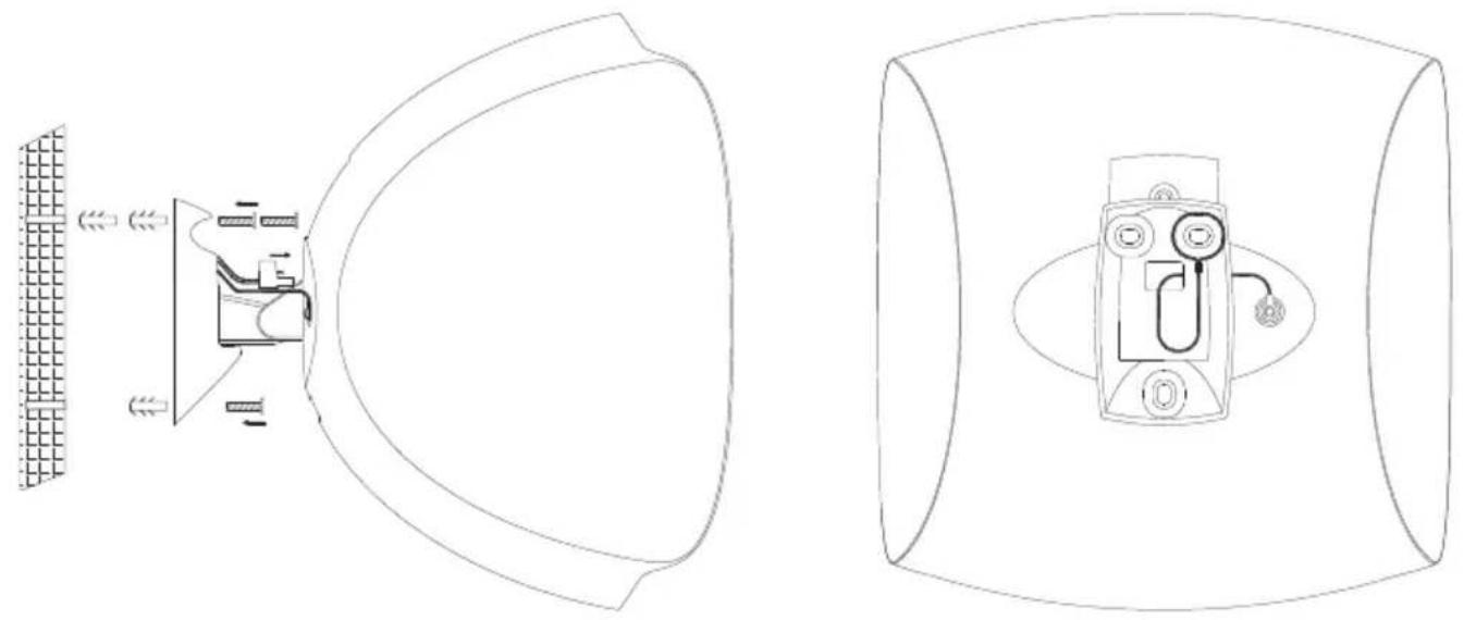 Ecler AUDEO 108 - PLACEMENT AND MOUNTING - 1