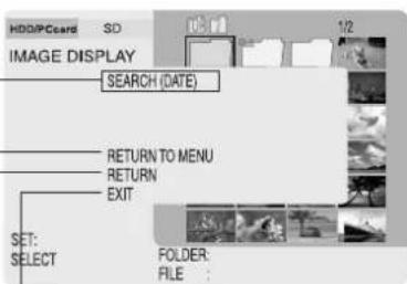 PANASONIC SVPT1PP - SEARCH (Recherche) (DATE) - 1